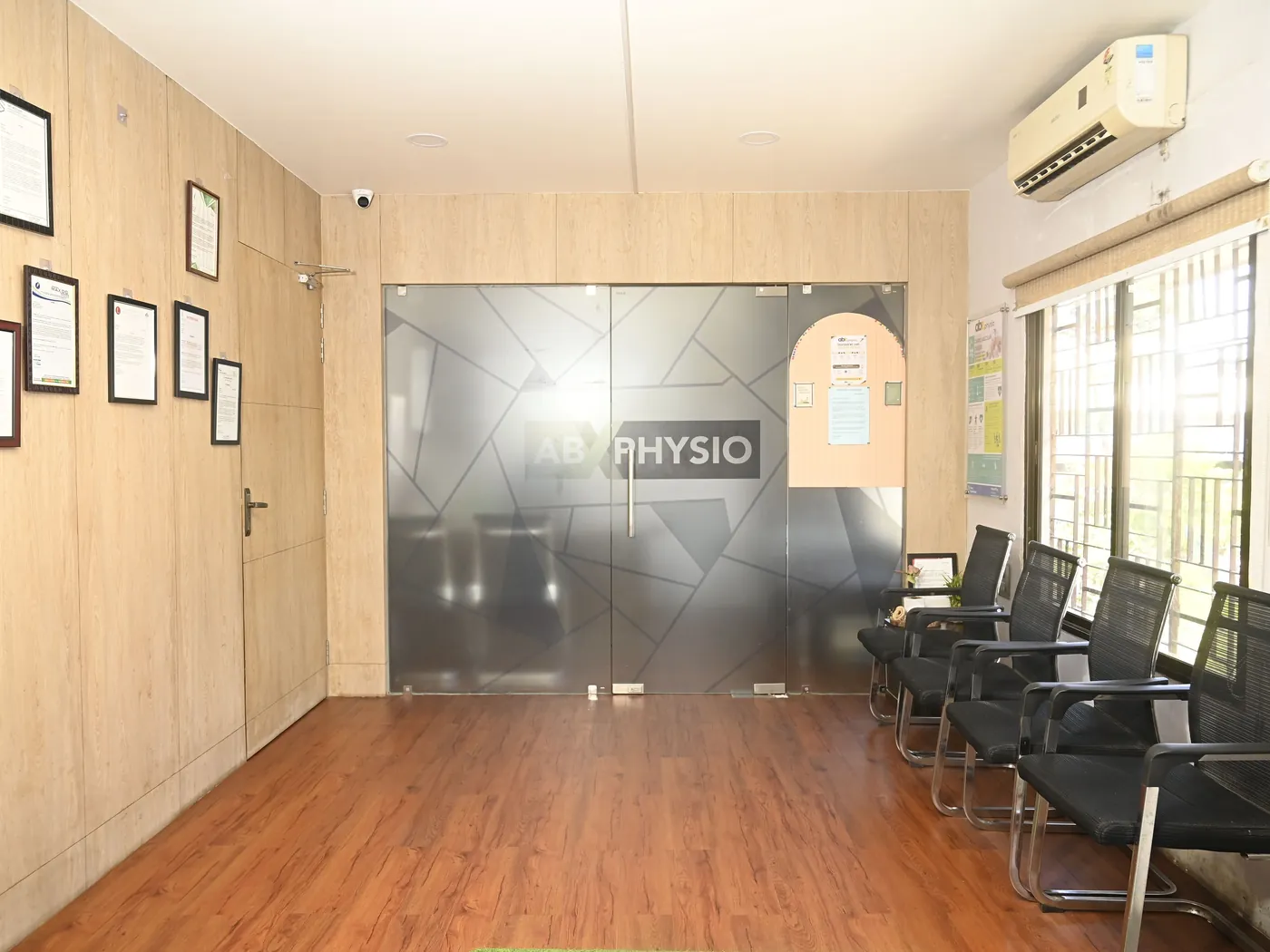 The consultation and assessment area at ABX Physio